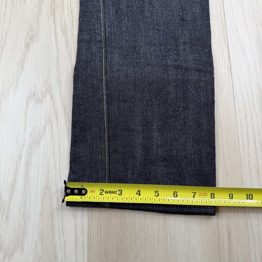 The Flat Head X Real Japan Blues D109FXR Selvedge Raw Denim Jeans 33x36 - Picture 14 of 16